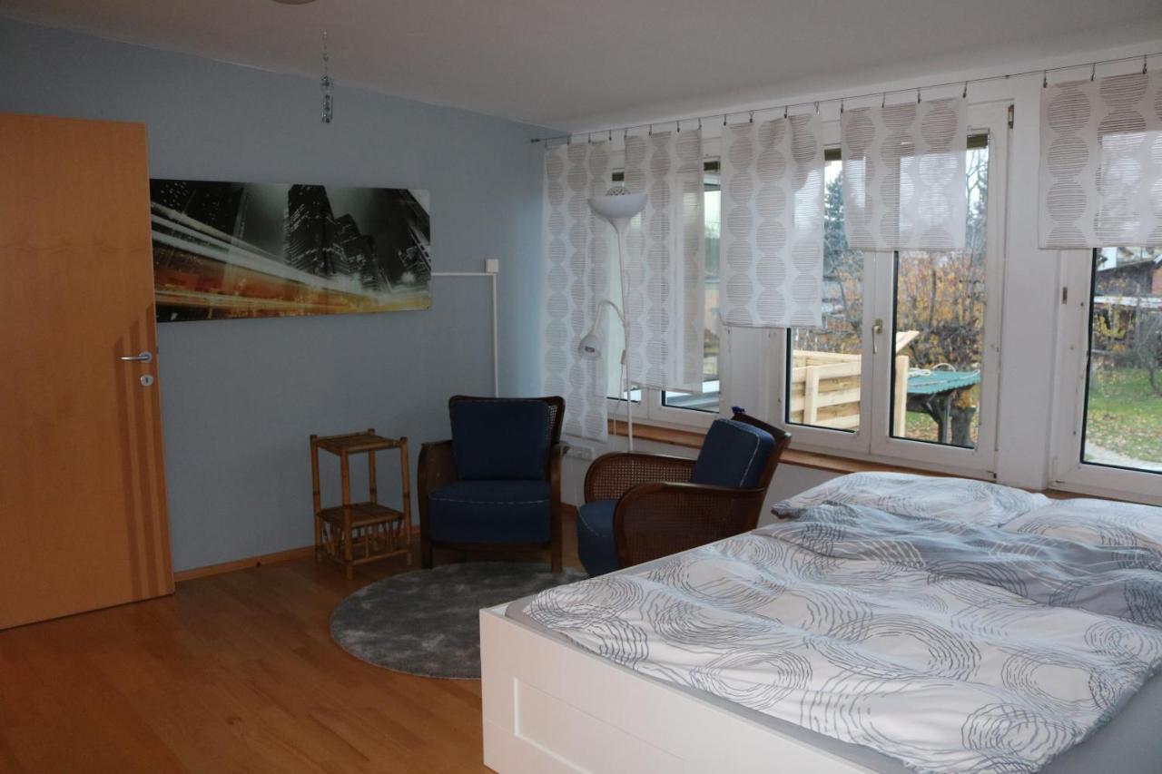 Helle, Offene Dachgeschosswohnung Mit Terrasse Oberloisdorf Bagian luar foto